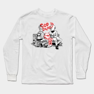 god is dead? Long Sleeve T-Shirt